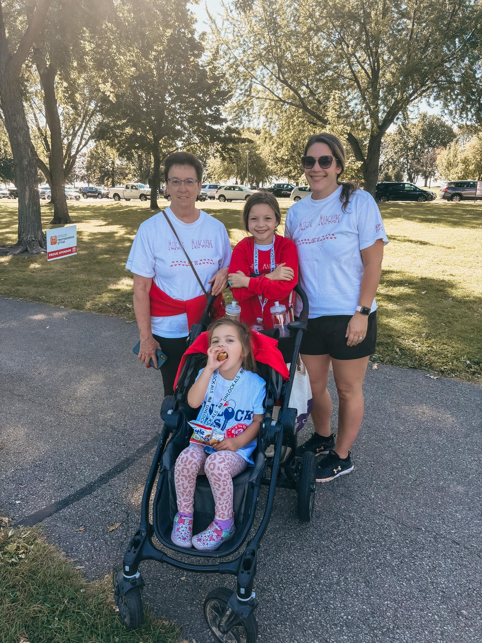 Great day honoring the one and only, Mitch. 

17 years of Mitch’s Marchers walking to defeat ALS. 👣